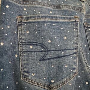 Embellished Blue Jeans